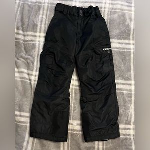 Arctix Black Kids Snowpantz Size Small